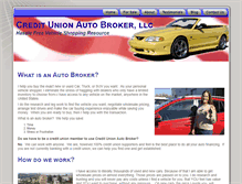 Tablet Screenshot of cuautobroker.com